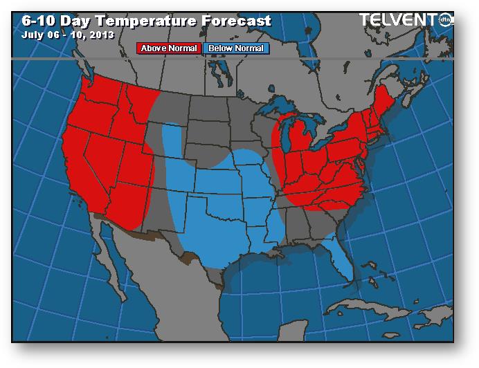 meteo 1 juillet 2013