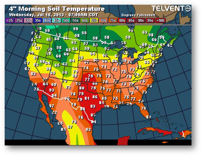 meteo 10 juillet 2013