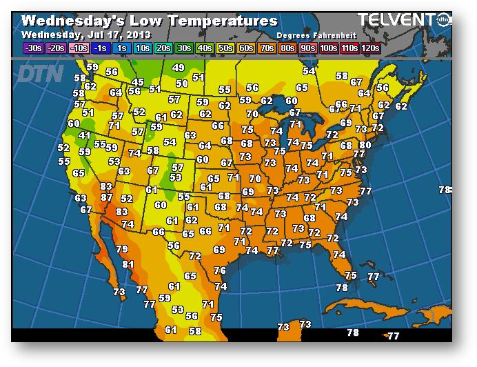 meteo 16 juillet 2013