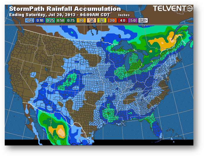 meteo 19 juillet 2013