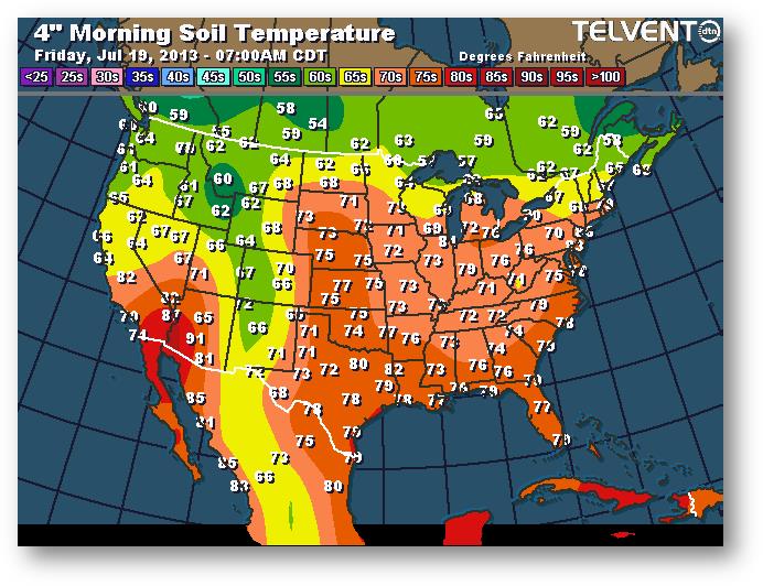 meteo 19 juillet 2013