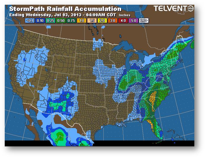 meteo 2 juillet 2013