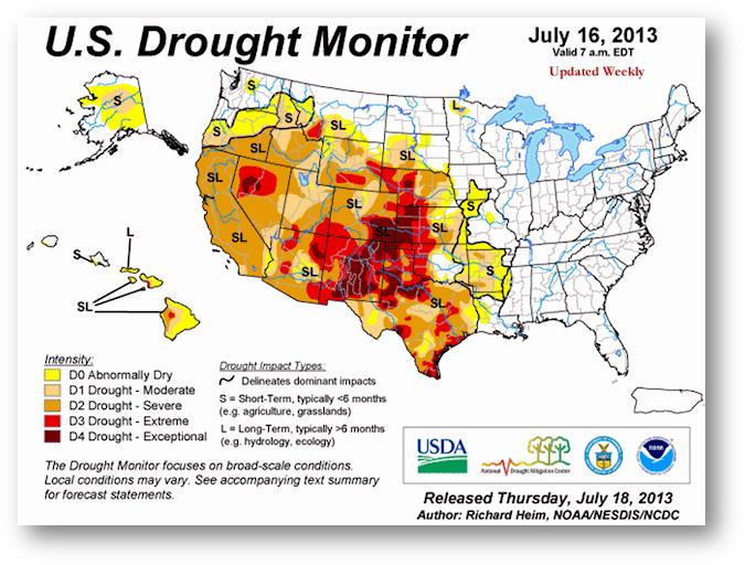 meteo 22 juillet 2013