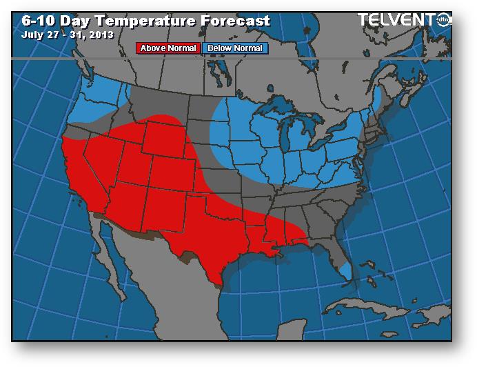 meteo 22 juillet 2013