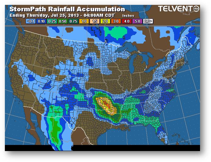 meteo 24 juillet 2013