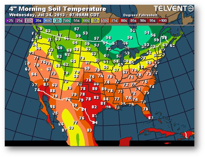 meteo 24 juillet 2013
