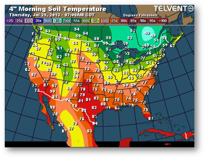 meteo 25 juillet 2013