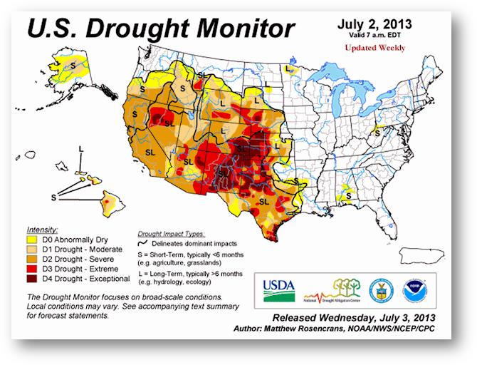 meteo 4 juillet 2013