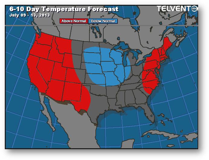 meteo 4 juillet 2013