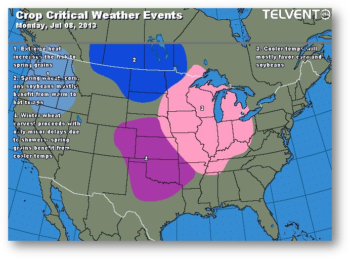 meteo 8 juillet 2013