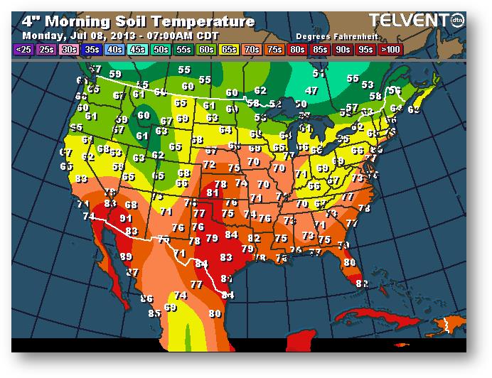 meteo 8 juillet 2013