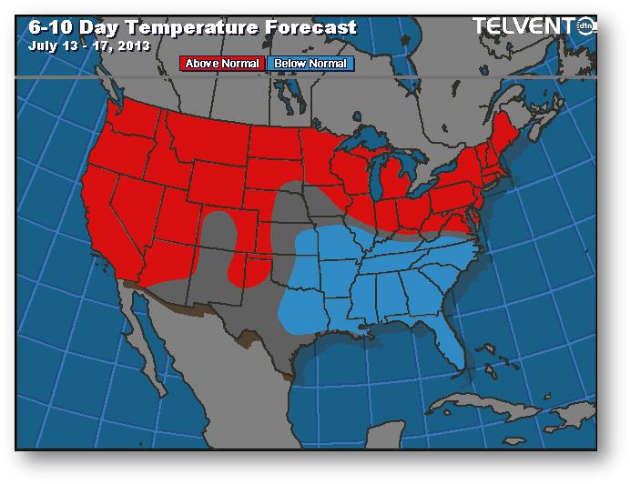 meteo 8 juillet 2013