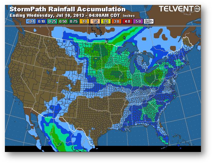 meteo 9 juillet 2013