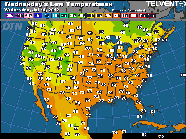 meteo 17 juillet 2012