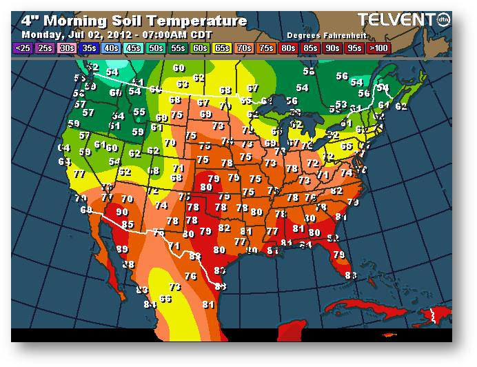 meteo 2 juillet 2012