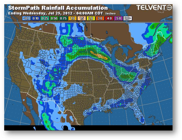 meteo 24 juillet 2012