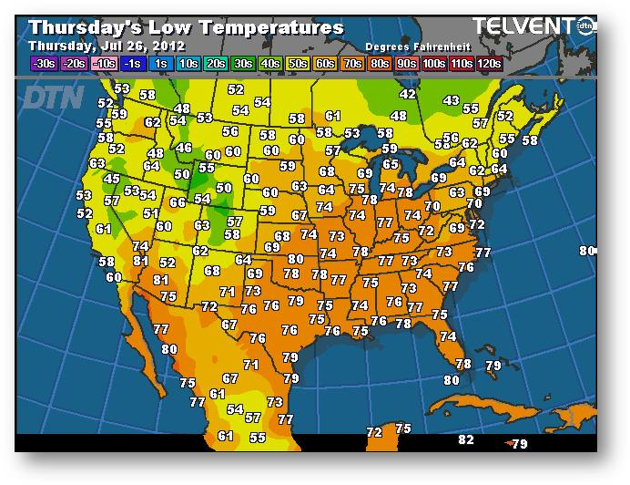 meteo 25 juillet 2012