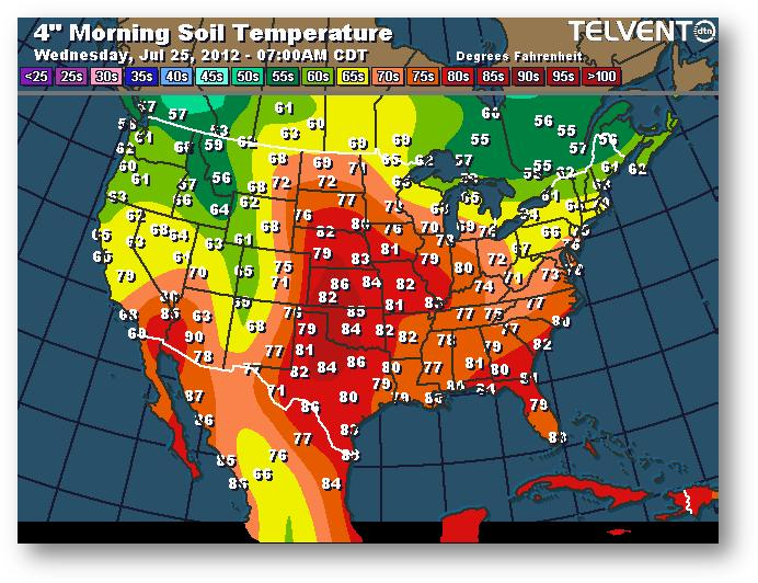 meteo 25 juillet 2012