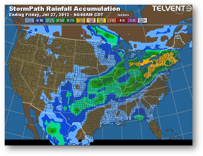 meteo 26 juillet 2012