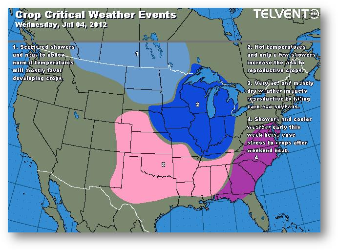 meteo 4 juillet 2012