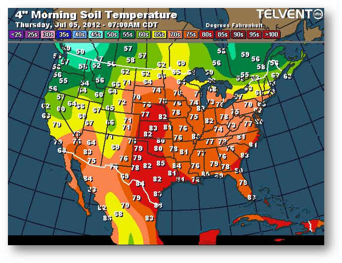 meteo 5 juillet 2012