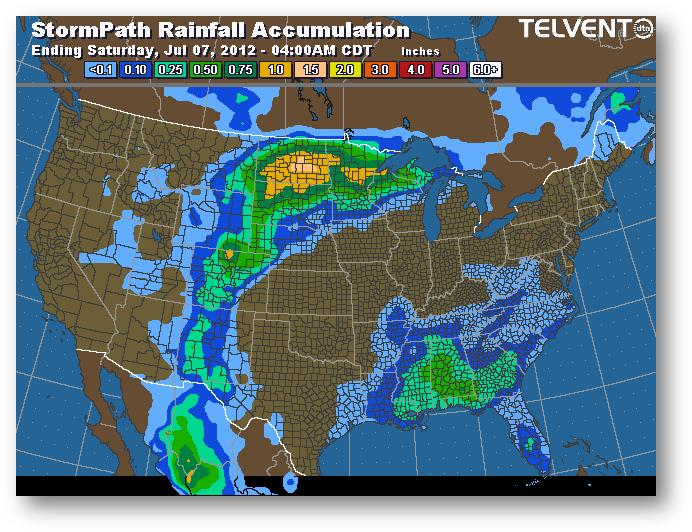 meteo 6 juillet 2012