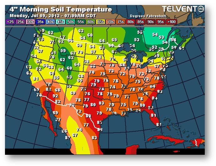 meteo 9 juillet 2012