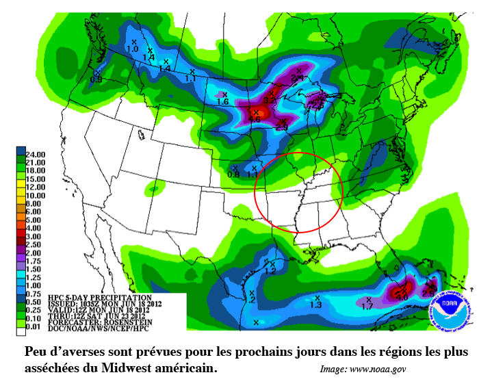 meteo US 18 juin 12 meteo US 18 juin 12